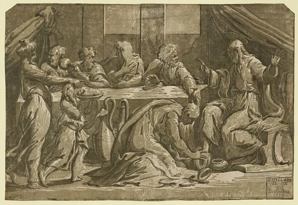 Christ at the table of Simon the Pharisee
