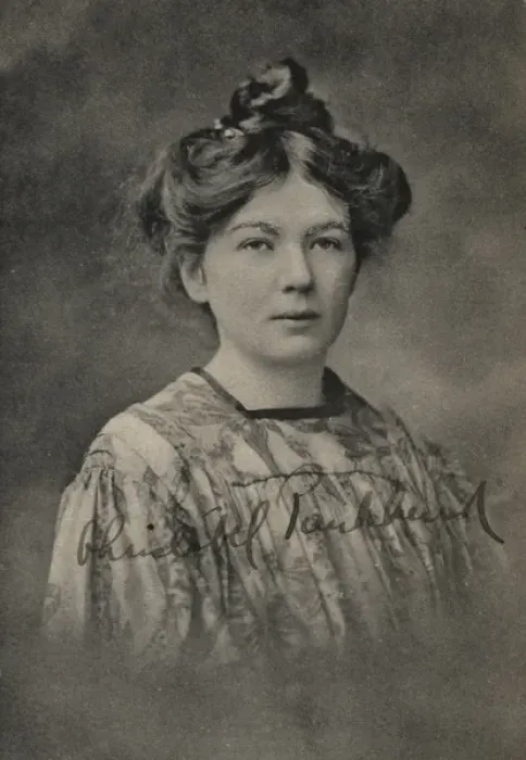 Framed Print : Christabel Pankhurst Framed Print : Christabel Pankhurst
