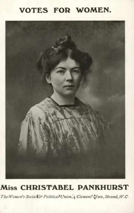 Framed Print : Christabel Pankhurst Framed Print : Christabel Pankhurst