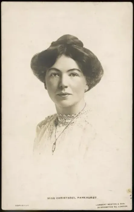 Framed Print : Christabel Pankhurst Framed Print : Christabel Pankhurst