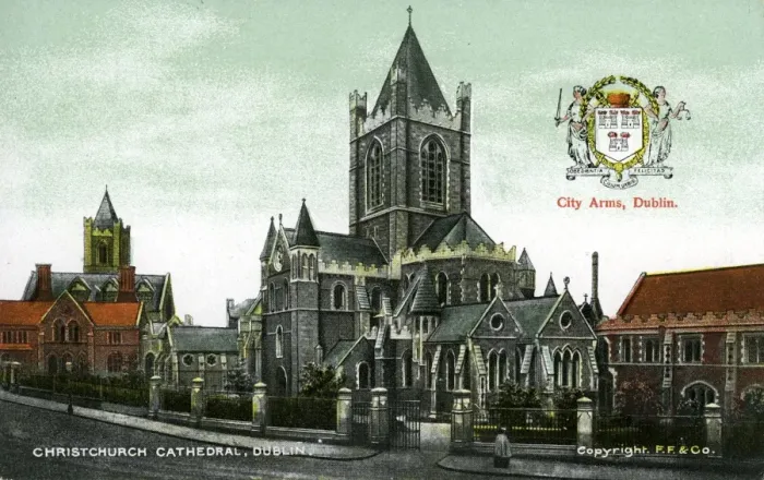 Framed Print : Christchurch Cathedral, Dublin, County Dublin Framed Print : Christchurch Cathedral, Dublin, County Dublin