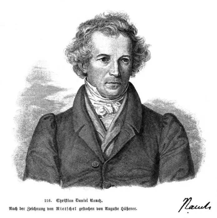 Framed Print : Christian Daniel Rauch