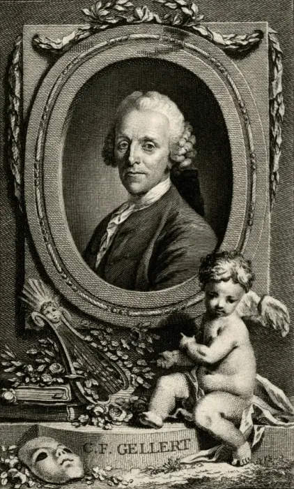 Framed Print : Christian F Gellert Framed Print : Christian F Gellert