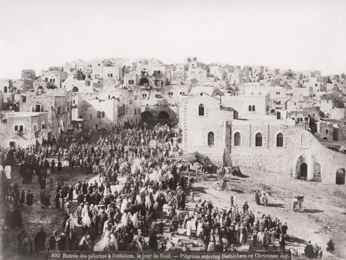 Framed Print : Christian pligrims, Bethlehem on Christmas Day Framed Print : Christian pligrims, Bethlehem on Christmas Day