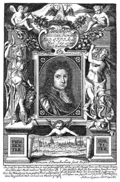 Framed Print : Christian Thomasius - 2 Framed Print : Christian Thomasius - 2
