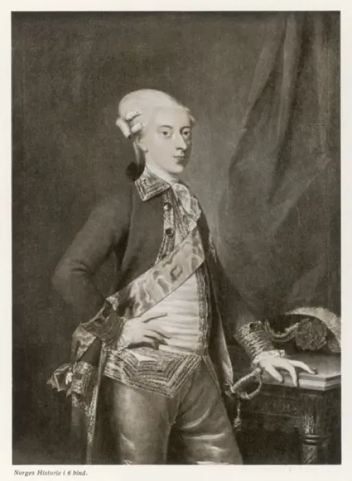 Framed Print : Christian Vii / Danish Roy Framed Print : Christian Vii / Danish Roy
