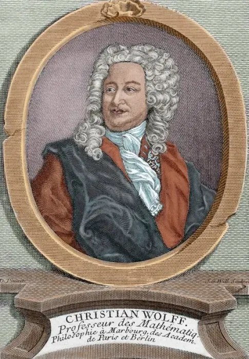 Framed Print : Christian Wolff (1679-1754). German philosopher Framed Print : Christian Wolff (1679-1754). German philosopher