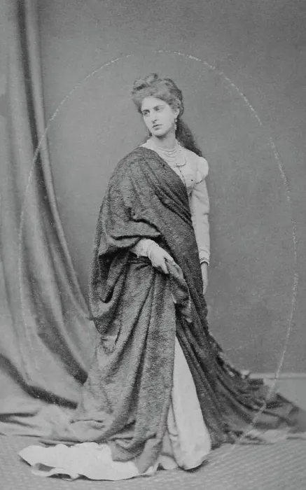 Framed Print : Christina Spartali - later Countess Edouard Cahn d'Anvers Framed Print : Christina Spartali - later Countess Edouard Cahn d'Anvers