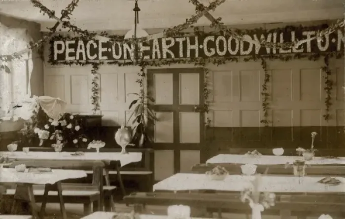Framed Print : Christmas at Caistor Union Workhouse, Lincolnshire Framed Print : Christmas at Caistor Union Workhouse, Lincolnshire