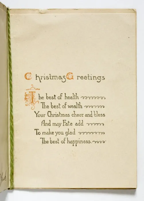 Framed Print : Christmas card, detail Framed Print : Christmas card, detail