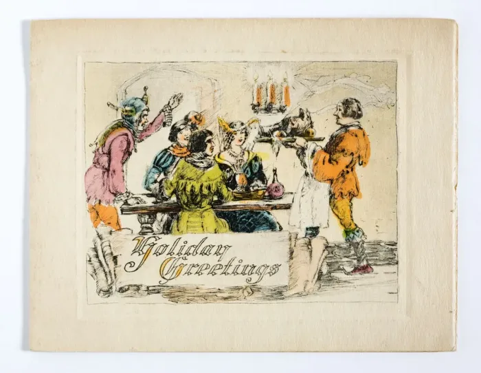 Framed Print : Christmas card Framed Print : Christmas card