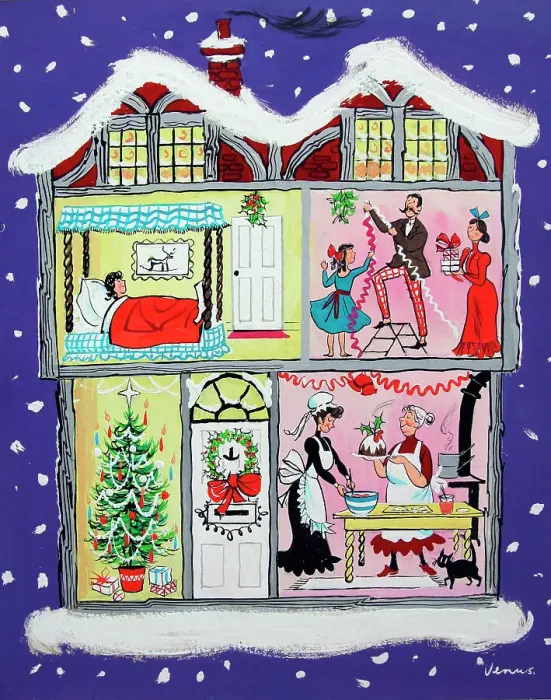 Framed Print : Christmas card Framed Print : Christmas card