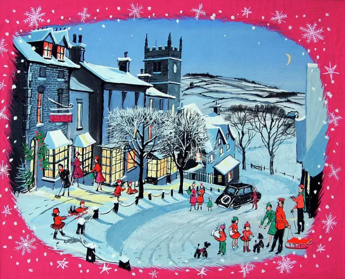 Framed Print : Christmas card Framed Print : Christmas card