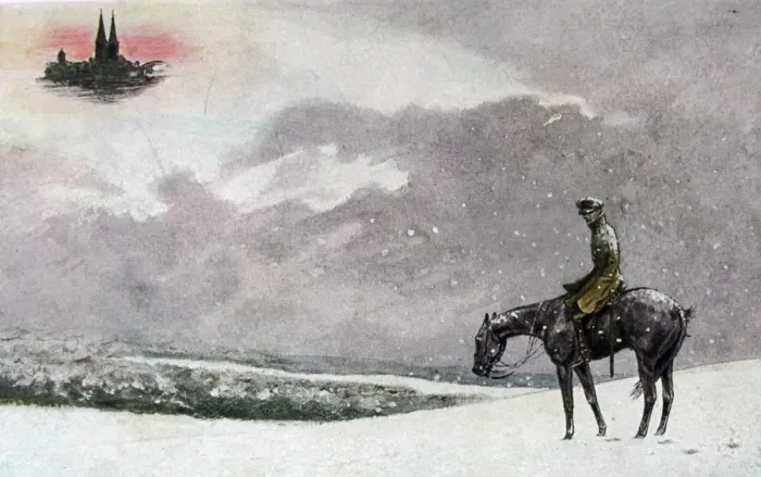 Framed Print : Christmas Card from the British Upper Silesian Artillery Framed Print : Christmas Card from the British Upper Silesian Artillery