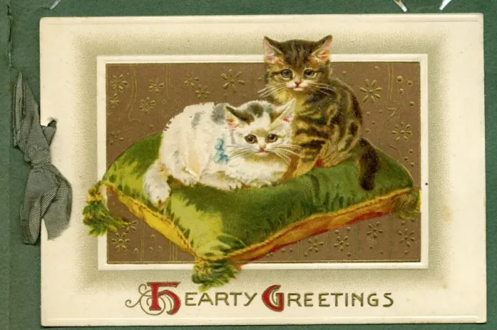 Framed Print : Christmas card, Hearty Greetings Framed Print : Christmas card, Hearty Greetings