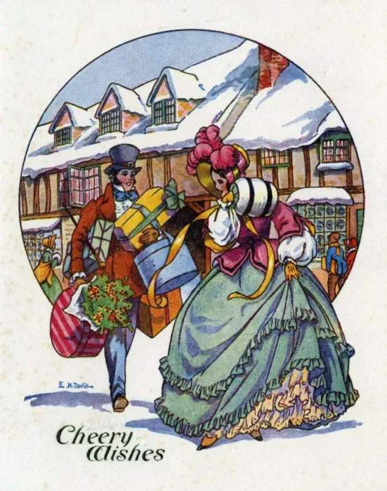 Framed Print : Christmas card - Last Minute Shopping Framed Print : Christmas card - Last Minute Shopping