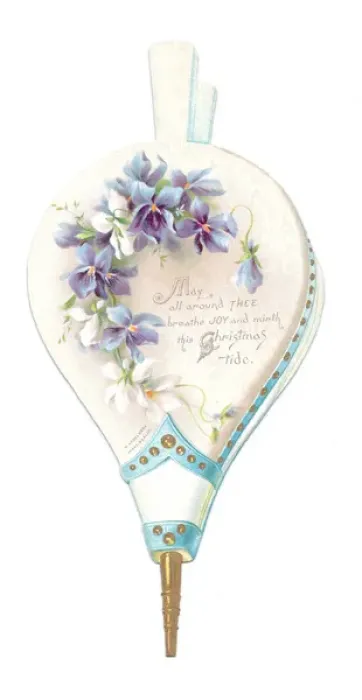 Framed Print : Christmas card in the shape of bellows Framed Print : Christmas card in the shape of bellows