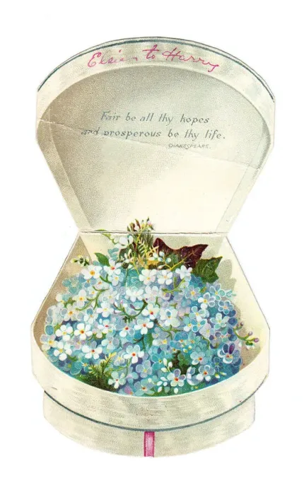 Framed Print : Christmas card in the shape of a gift box Framed Print : Christmas card in the shape of a gift box