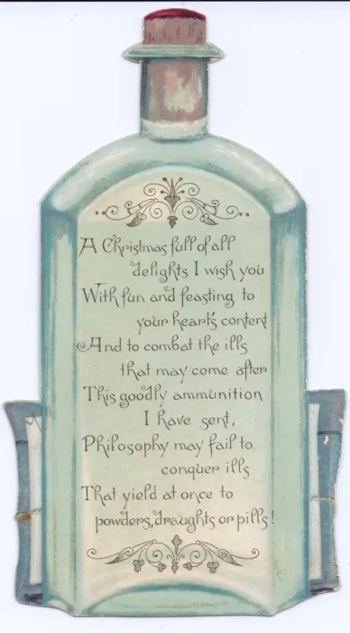 Framed Print : Christmas card in the shape of medicines Framed Print : Christmas card in the shape of medicines