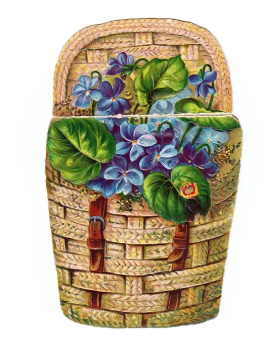 Framed Print : Christmas card in the shape of a wickerwork basket Framed Print : Christmas card in the shape of a wickerwork basket