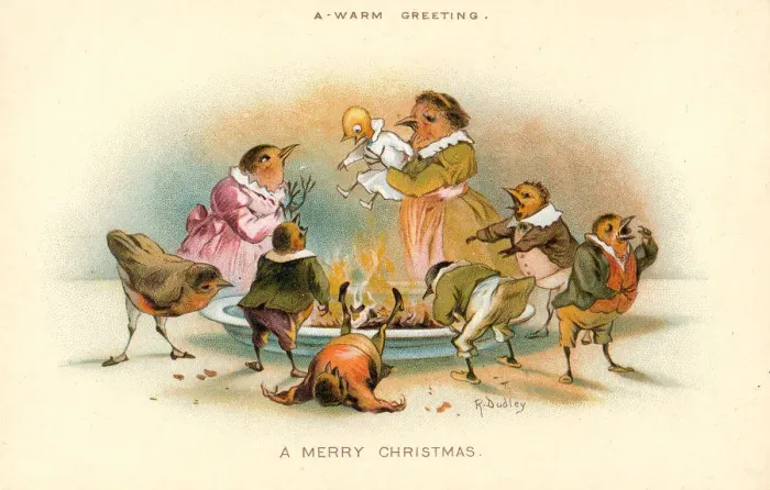Framed Print : Christmas card, A Warm Greeting Framed Print : Christmas card, A Warm Greeting