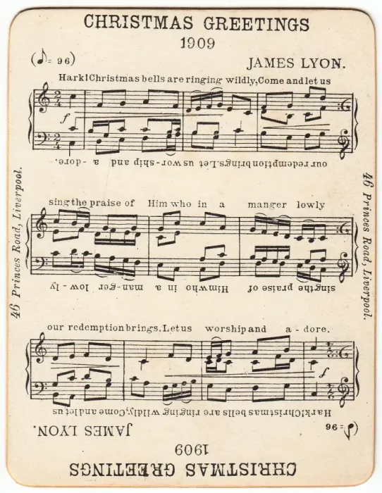 Framed Print : Christmas carol music by James Lyon Framed Print : Christmas carol music by James Lyon