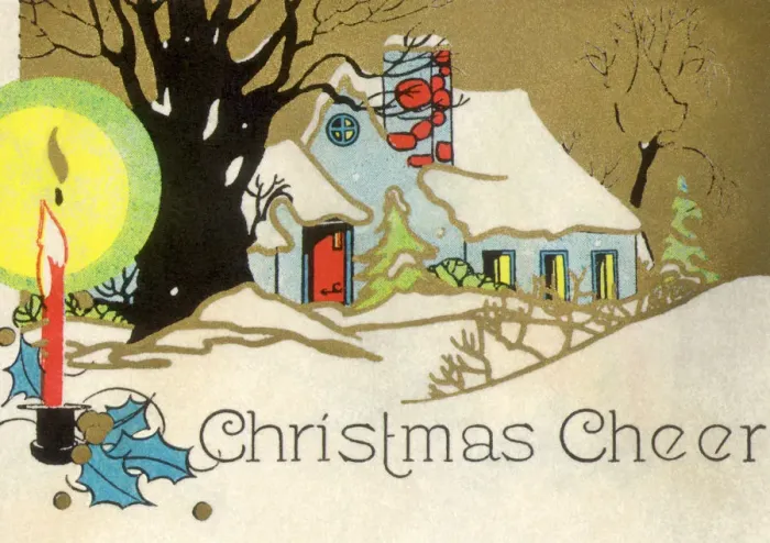 Framed Print : Christmas Cheer Date: 1940 Framed Print : Christmas Cheer Date: 1940