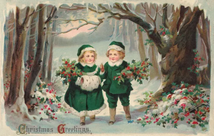 Framed Print : Christmas children Framed Print : Christmas children