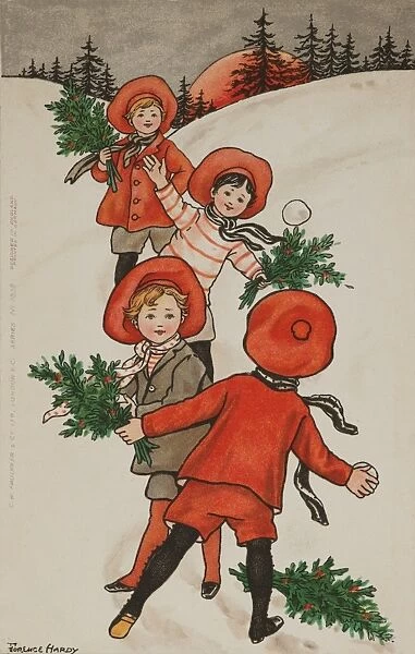 Christmas children by Florence Hardy