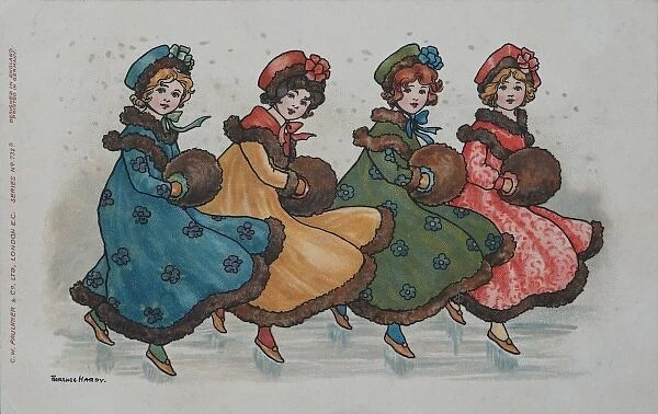 Christmas children by Florence Hardy