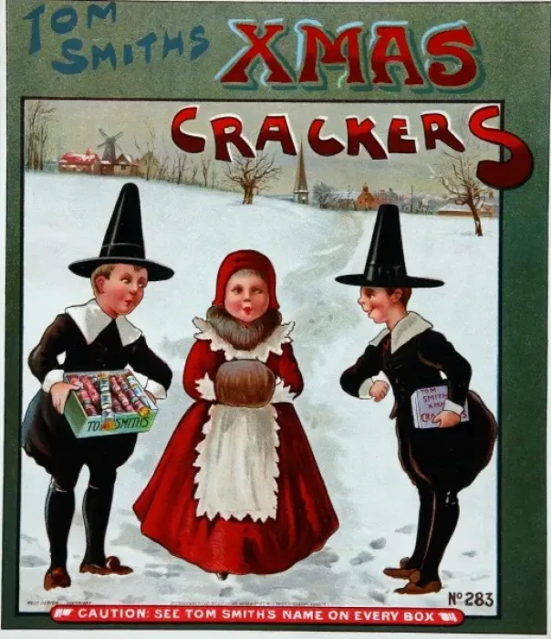Framed Print : Christmas Crackers 1907 Framed Print : Christmas Crackers 1907