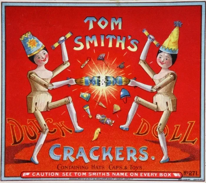 Framed Print : Christmas Crackers 1907 Framed Print : Christmas Crackers 1907