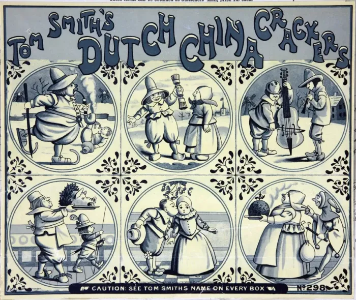 Framed Print : Christmas Crackers 1907 Framed Print : Christmas Crackers 1907