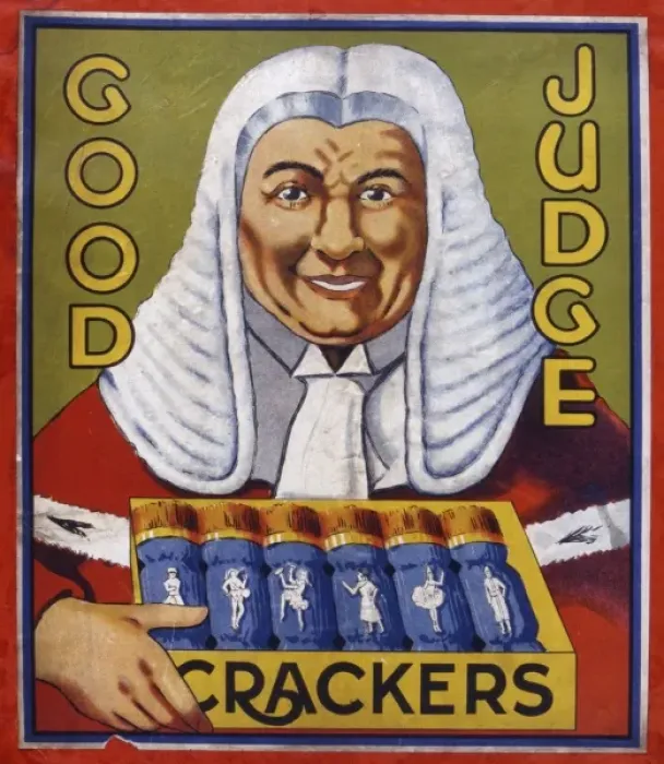 Framed Print : Christmas crackers box label Framed Print : Christmas crackers box label