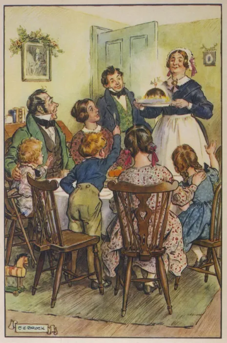 Framed Print : CHRISTMAS DINNER Framed Print : CHRISTMAS DINNER