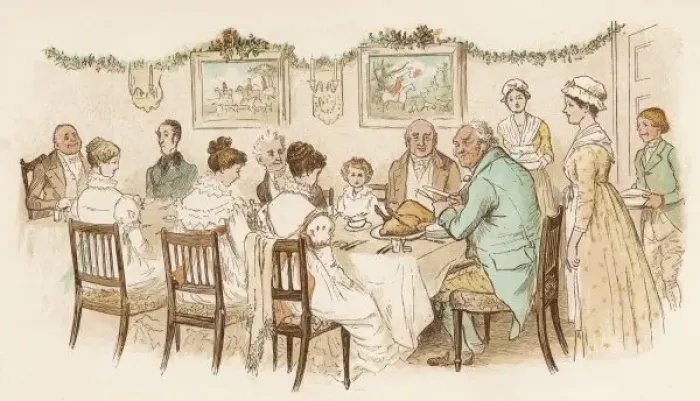 Framed Print : Christmas Dinner Framed Print : Christmas Dinner