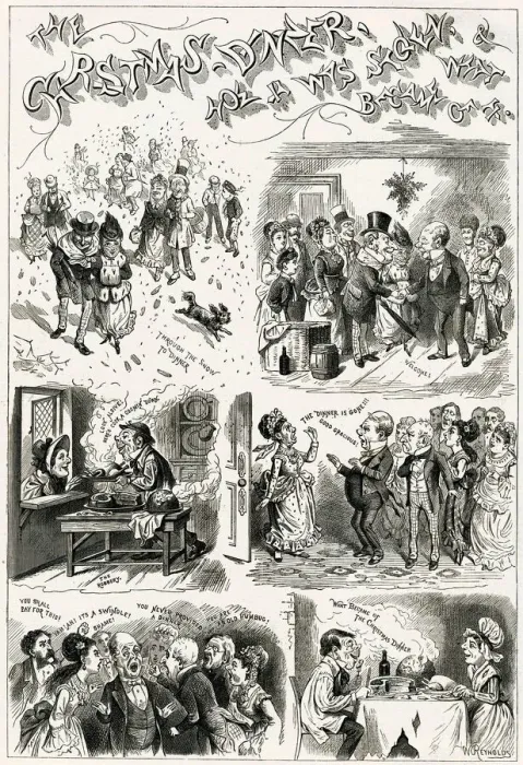 Framed Print : Christmas Dinner, How it was stolen & what became of it? Framed Print : Christmas Dinner, How it was stolen & what became of it?