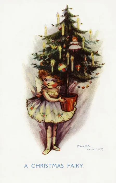 Framed Print : A Christmas fairy Framed Print : A Christmas fairy