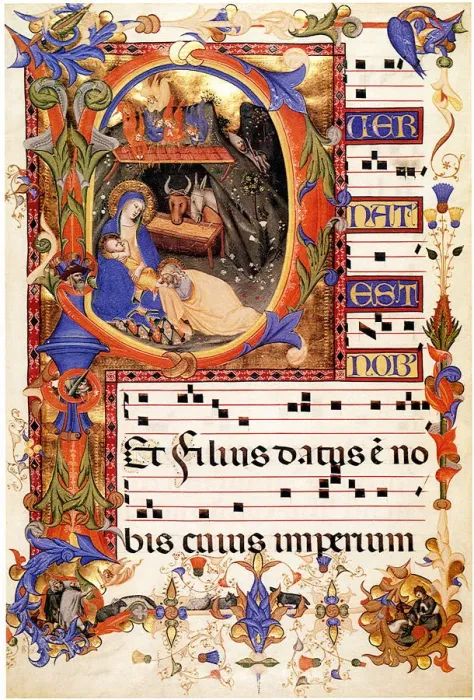 Framed Print : Christmas Hymn Date: 1375 Framed Print : Christmas Hymn Date: 1375