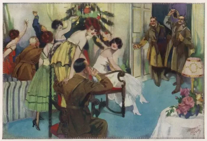 Framed Print : Christmas Leave Framed Print : Christmas Leave