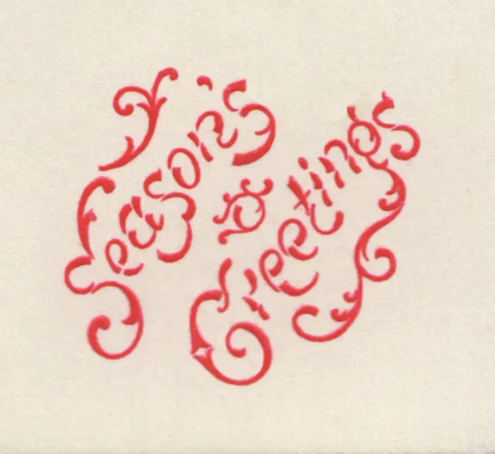 Framed Print : Christmas Lettering Framed Print : Christmas Lettering