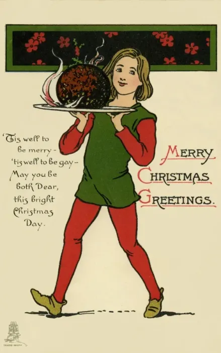 Framed Print : Christmas / New Year. Christmas pudding Framed Print : Christmas / New Year. Christmas pudding