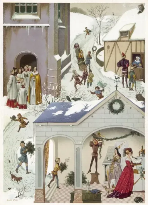 Framed Print : Christmas Past Framed Print : Christmas Past