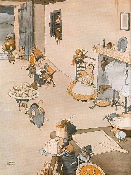 The Christmas Robbers by William Heath Robinson