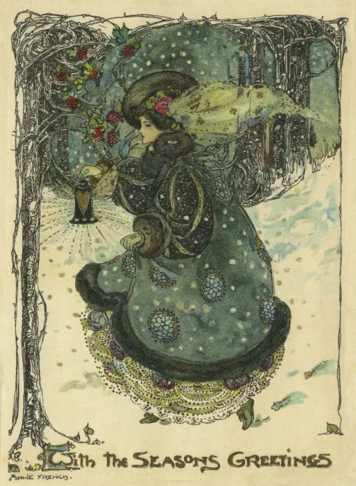 Framed Print : Christmas Scene