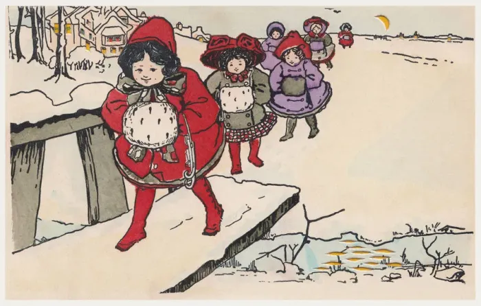 Framed Print : Christmas scene Framed Print : Christmas scene