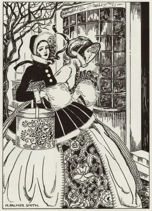 Framed Print : Christmas shopping 1831 Framed Print : Christmas shopping 1831