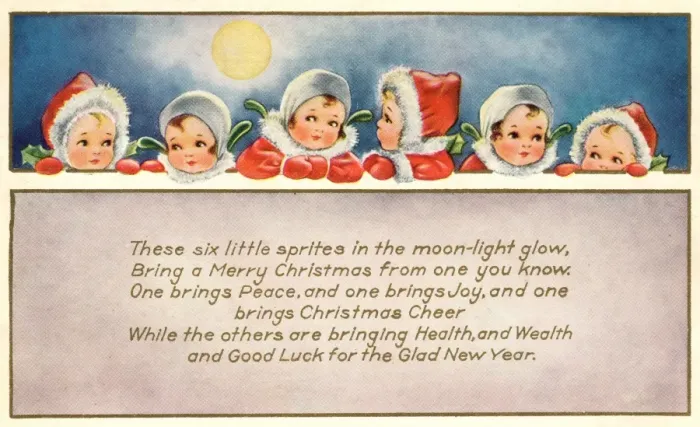 Framed Print : Christmas sprites