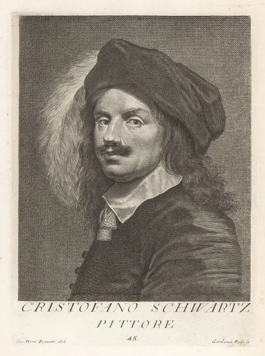 Framed Print : Christoph Schwartz, German painter, 1550-1597 Framed Print : Christoph Schwartz, German painter, 1550-1597