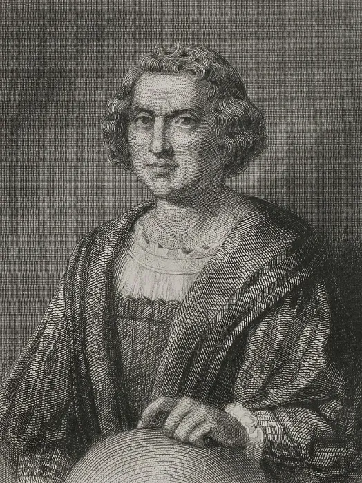 Framed Print : Christopher Columbus (1451-1506). Navigator Framed Print : Christopher Columbus (1451-1506). Navigator